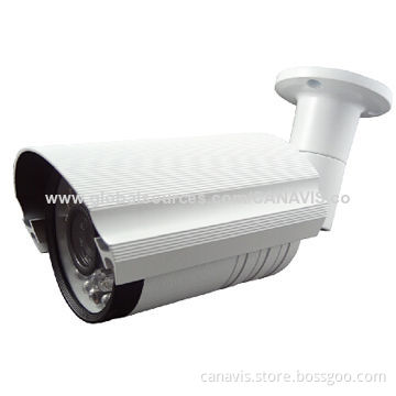 CCTV Water-resistant Camera, 1/3-inch Sony Effio-E, 1/4-inch CMOS, 36-piece of IR LEDs